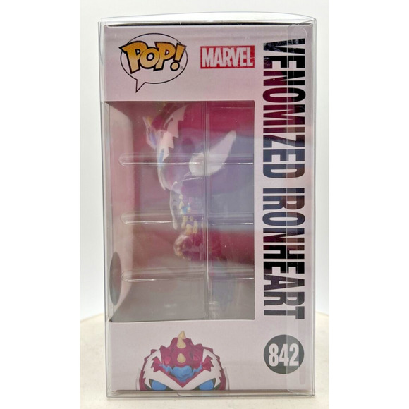 Funko Pop! Spider-Man Maximum Venom Venomized Ironheart #842 F27 - Picture 2 of 6